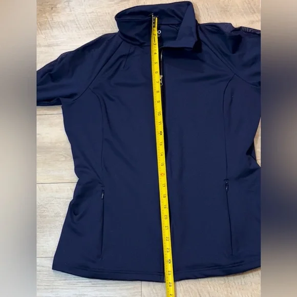 Alo Yoga Women’s Kata Full Zip Mesh Sleeves Jacket Size Large - Picture 6 of 8